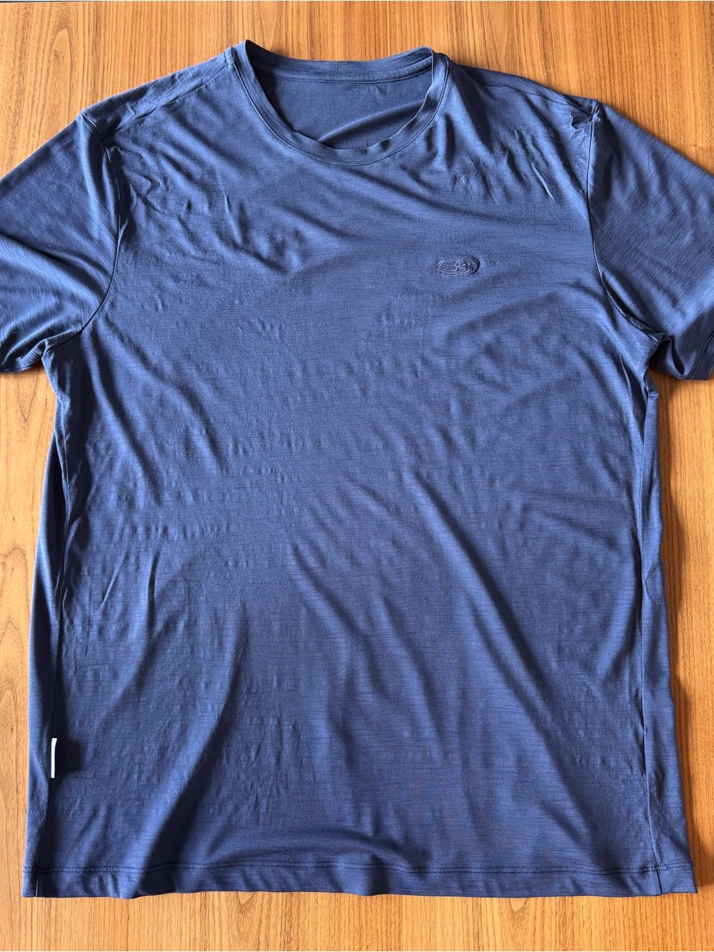 Icebreaker Men's Short Sleeve Crew Tee - blue